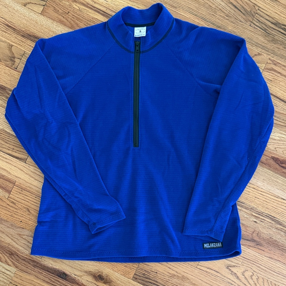 Melanzana Royal Blue Half-Zip